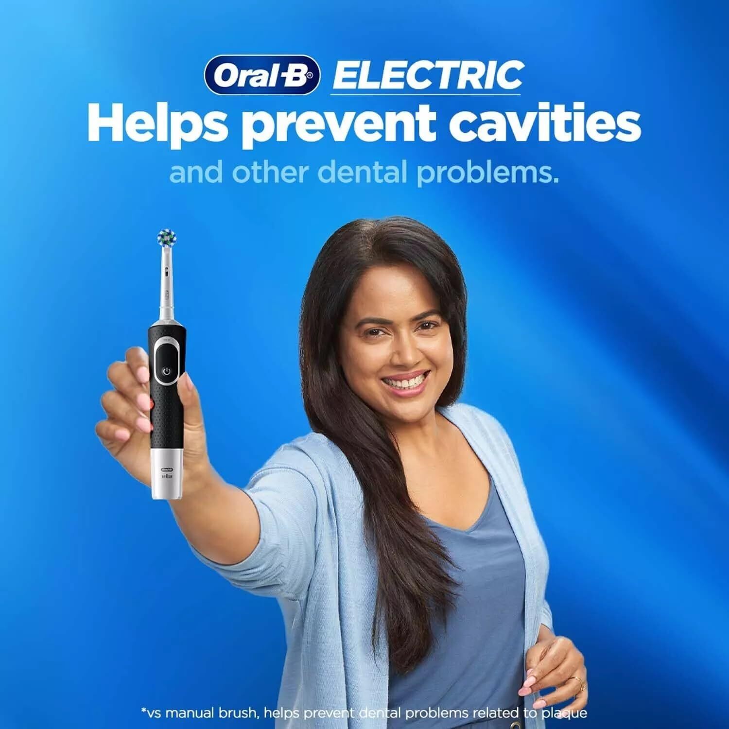  مسواک برقی اورال بی ویتالیتی oral b vitality cross action 