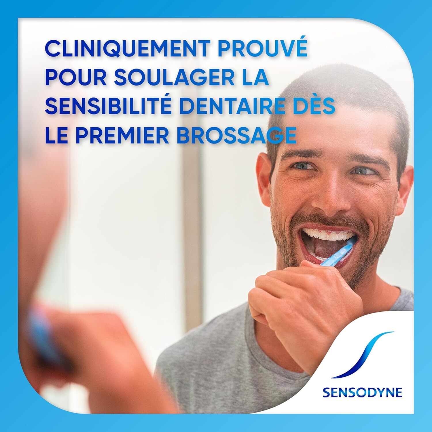  خمیردندان سنسوداین طراوت بخش sensodyne Soin Gel Fraicheur Intense 