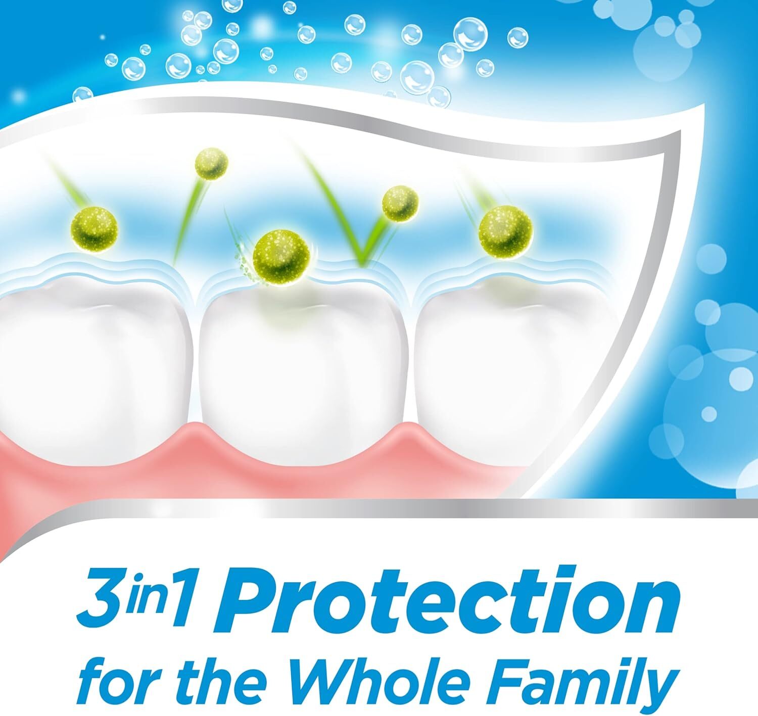  خمیردندان اکوافرش تریپل پروتکشن aquafresh triple protection 