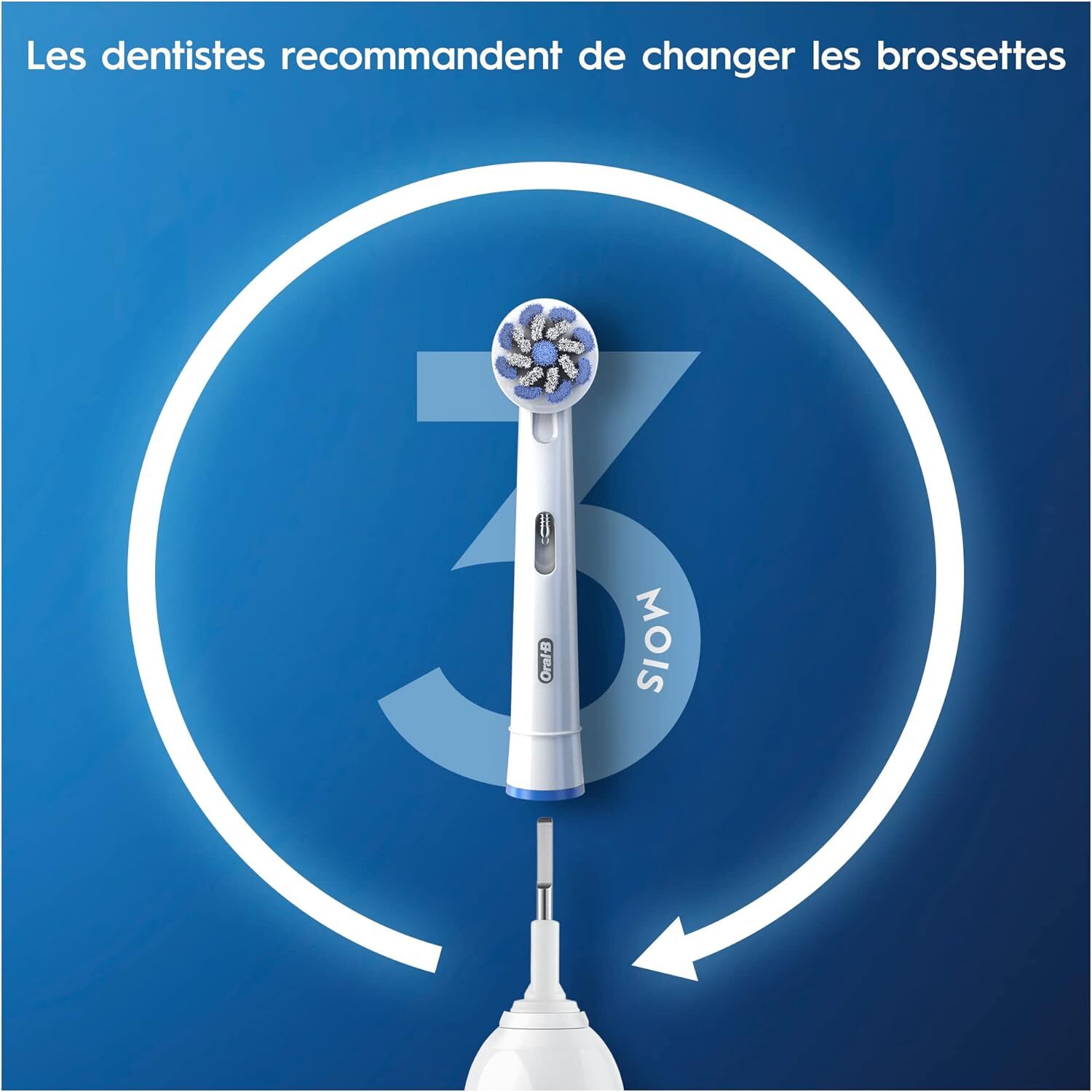  مسواک برقی اورال بی براون پرو وان 700 کراس اکشن oral b braun pro1 700 cross action 