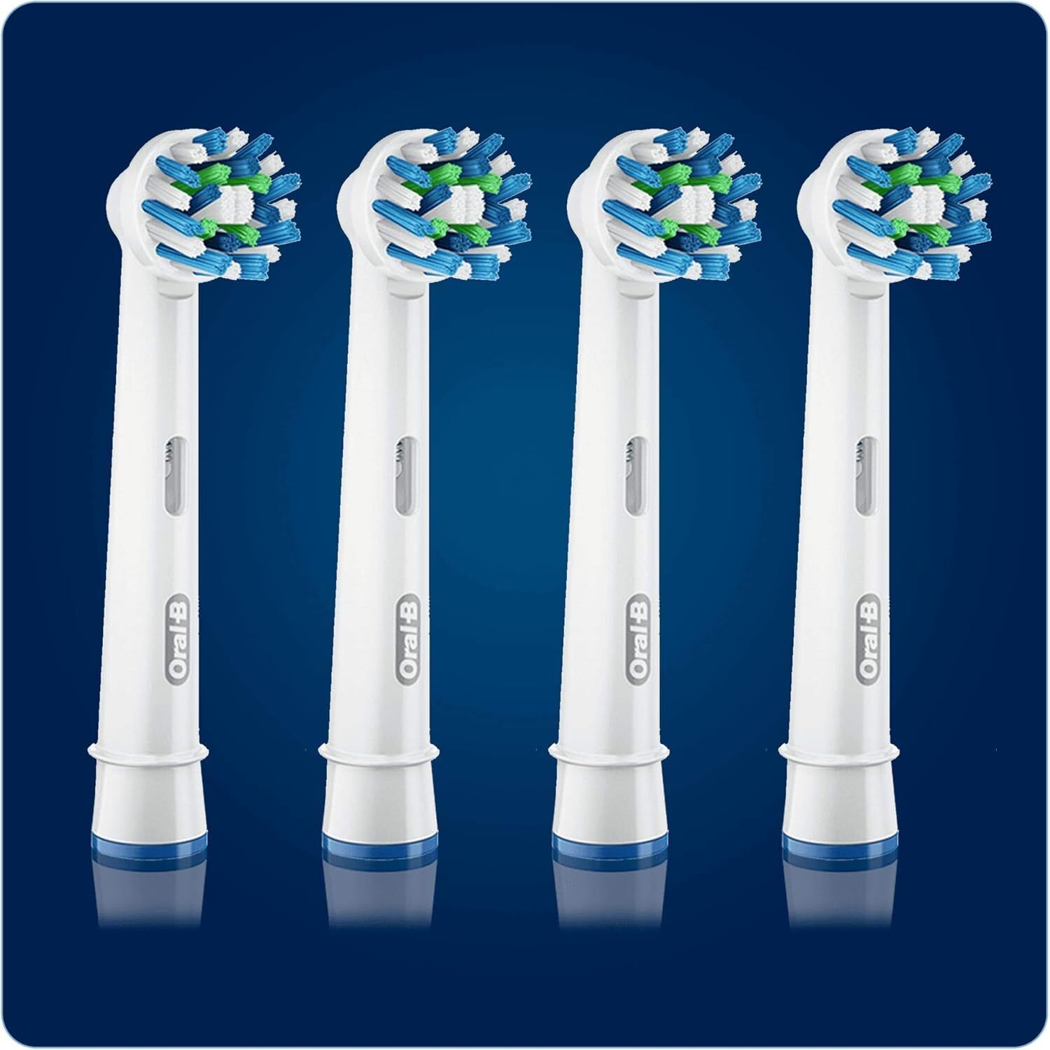  یدک مسواک برقی اورال بی کراس اکشن ۴ عددی oral b cross action replacement heads به صرفه است 