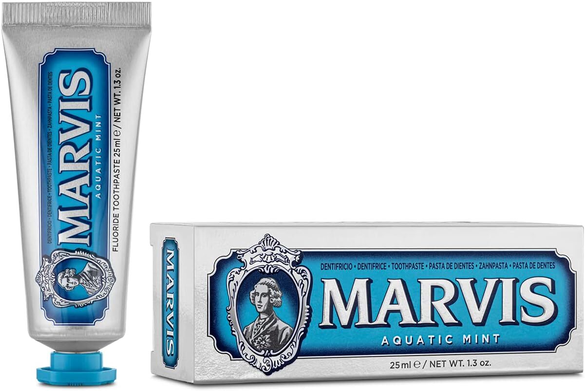  خمیردندان مارویس اکواتیک مینت marvis aquatic mint 25ml 