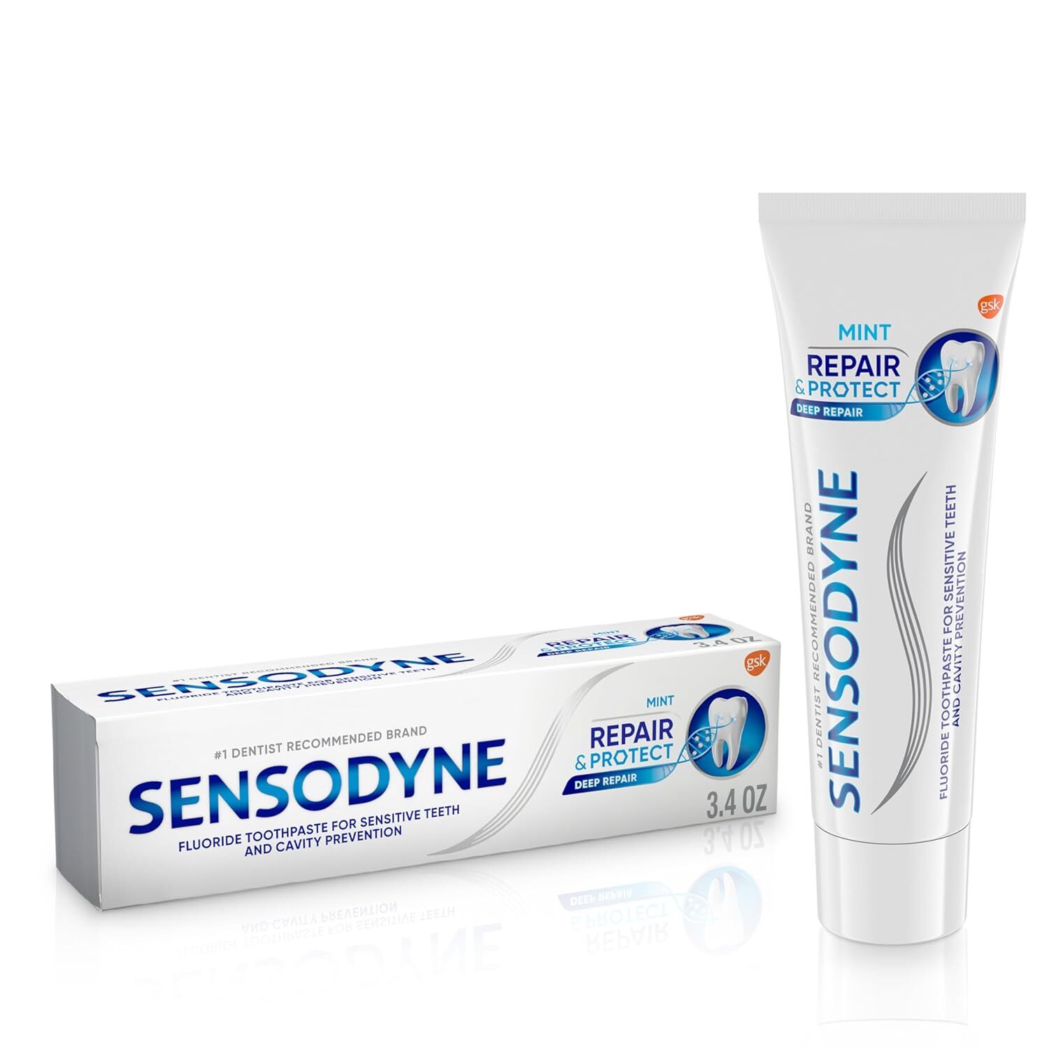  خمیردندان سنسوداین ترمیم و محافظت کننده sensodyne repair and protect 