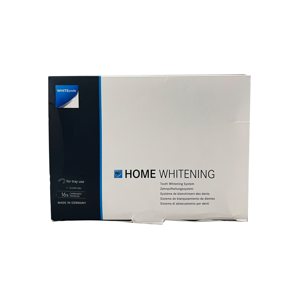  کیت بلیچینگ سفید کننده دندان خانگی 5 سرنگ 16 درصد وایت اسمایل white smile home bleaching 